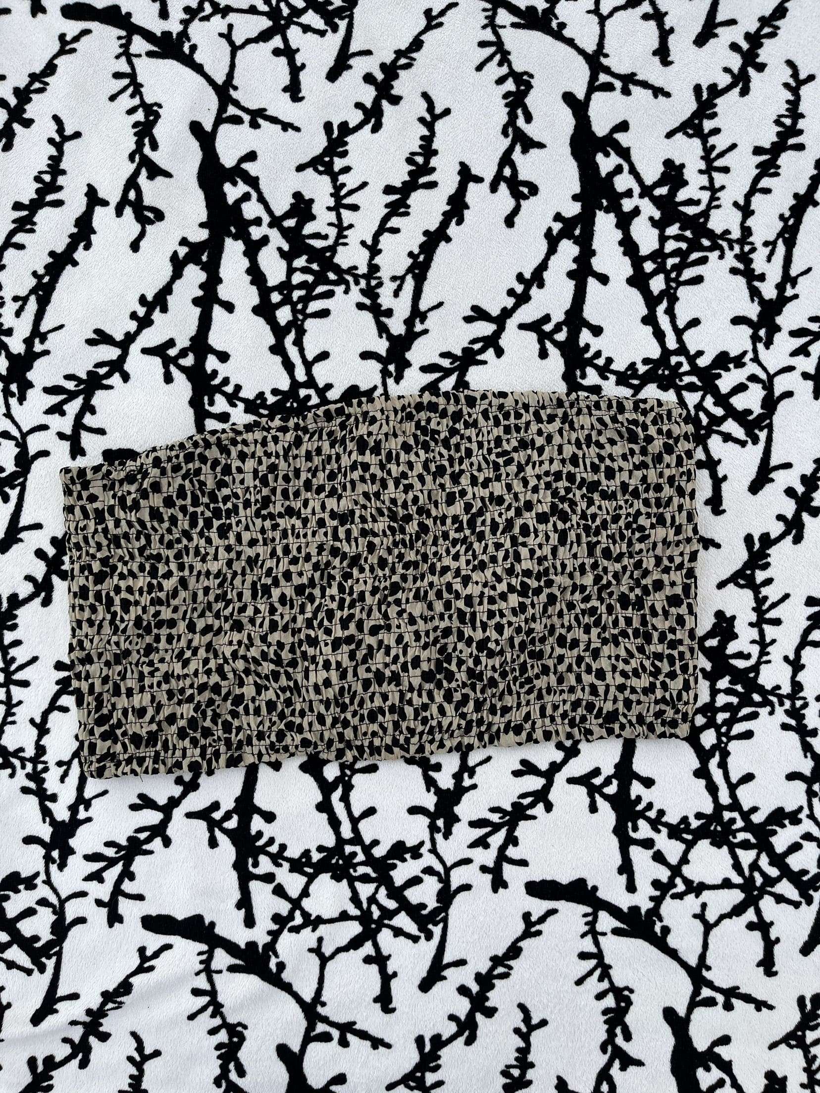 ANIMAL PRINT TUBE TOP